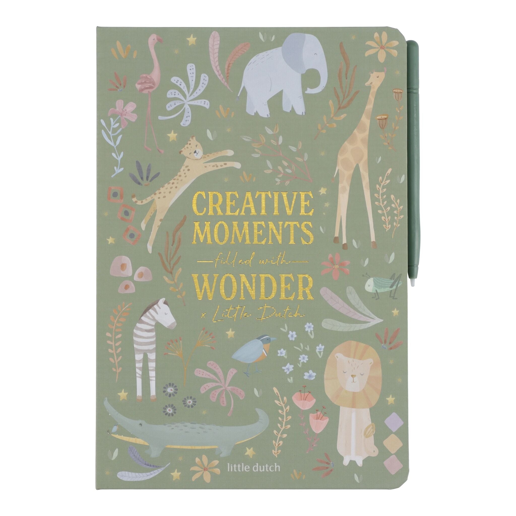Little Dutch Drawing Tablet Safari Friends Green LD7491