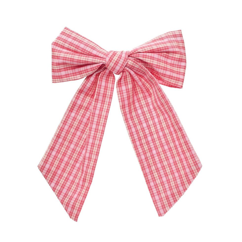 Plaukų segtukas Plaid Bow