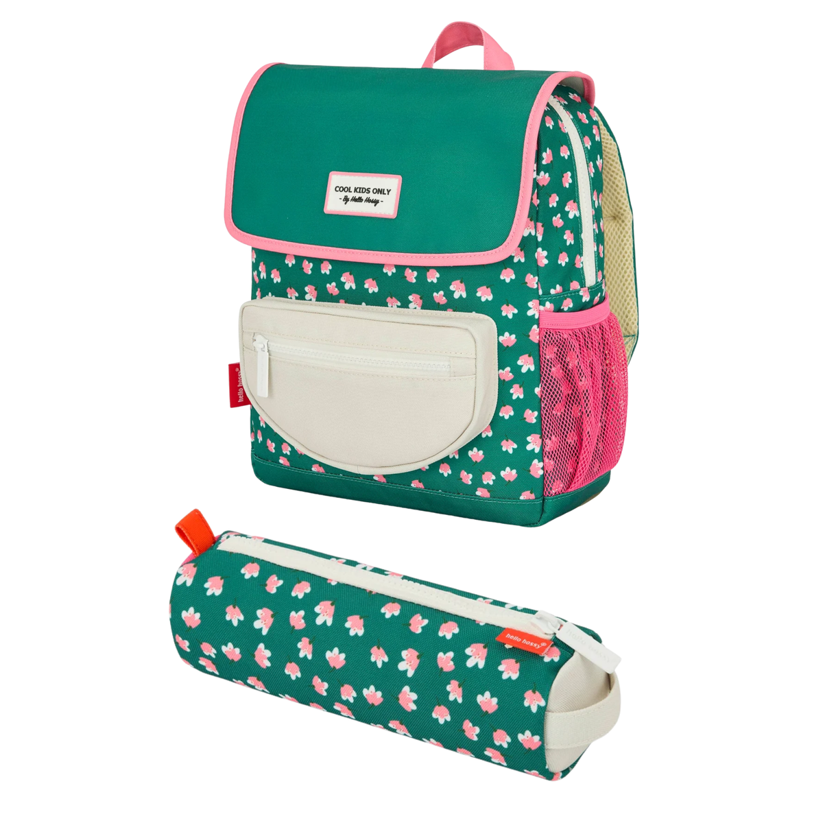 Hello Hossy Garden Joy school set: backpack and pencil case