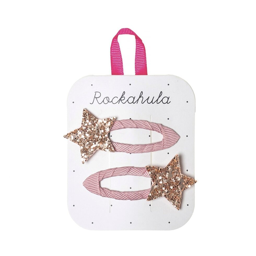 Segtukai Starlight Pink plaukuose