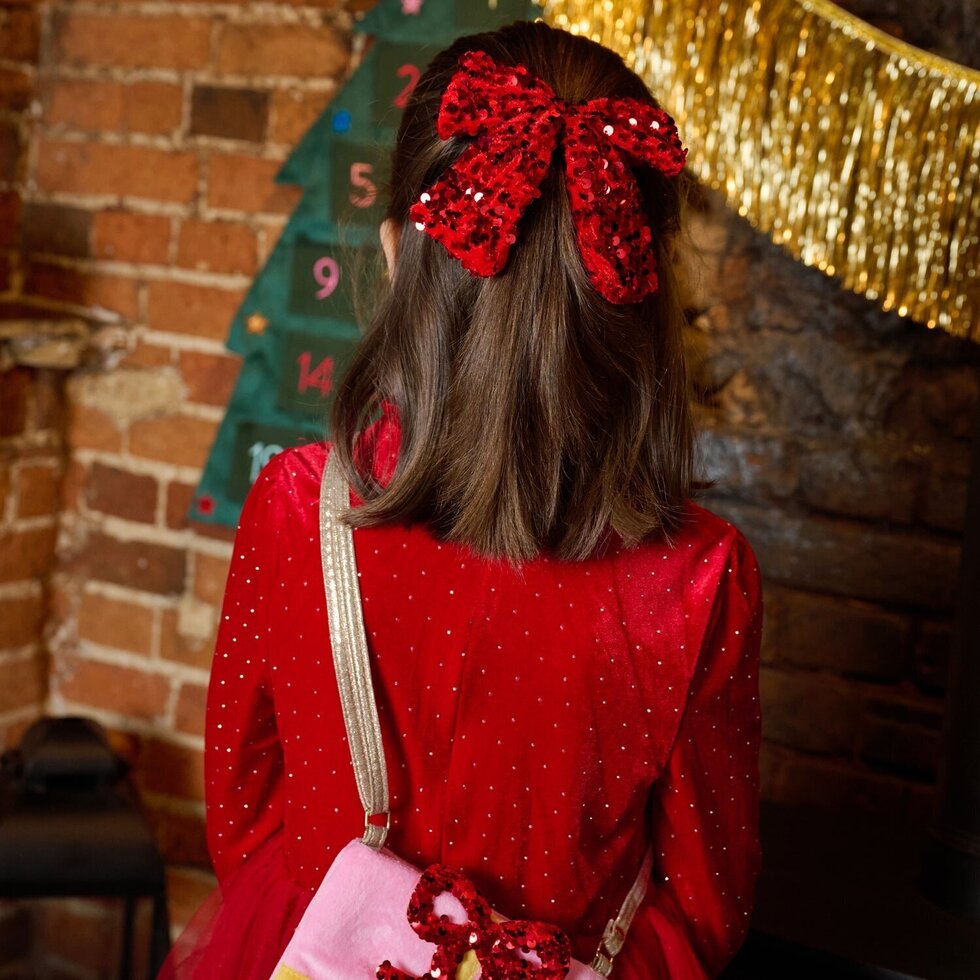 Plaukų segtukas Sequin Velvet