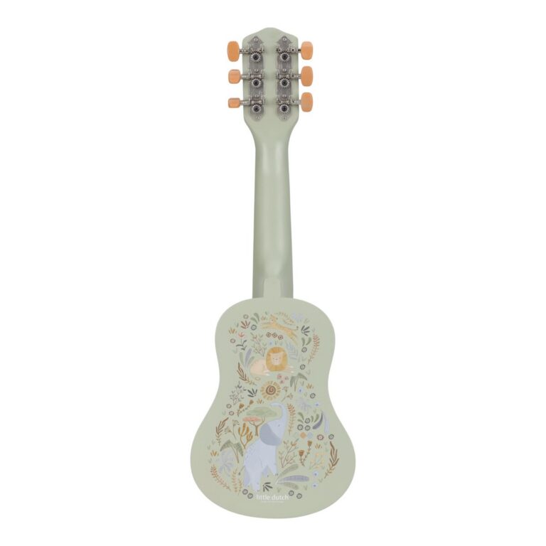Medinė gitara Safari Friends žalia